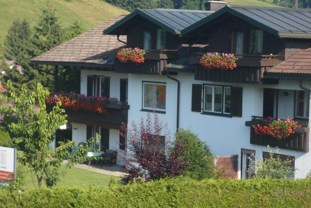 Hotel Gaestehaus Schmid Oberstaufen Exterior foto